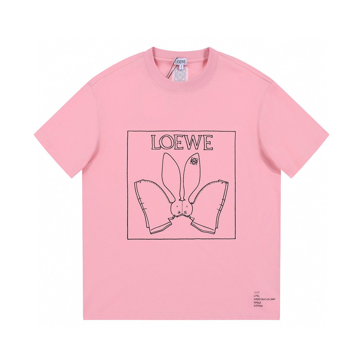 ÁO LOEWE SPAIN print cotton jersey T-shirt