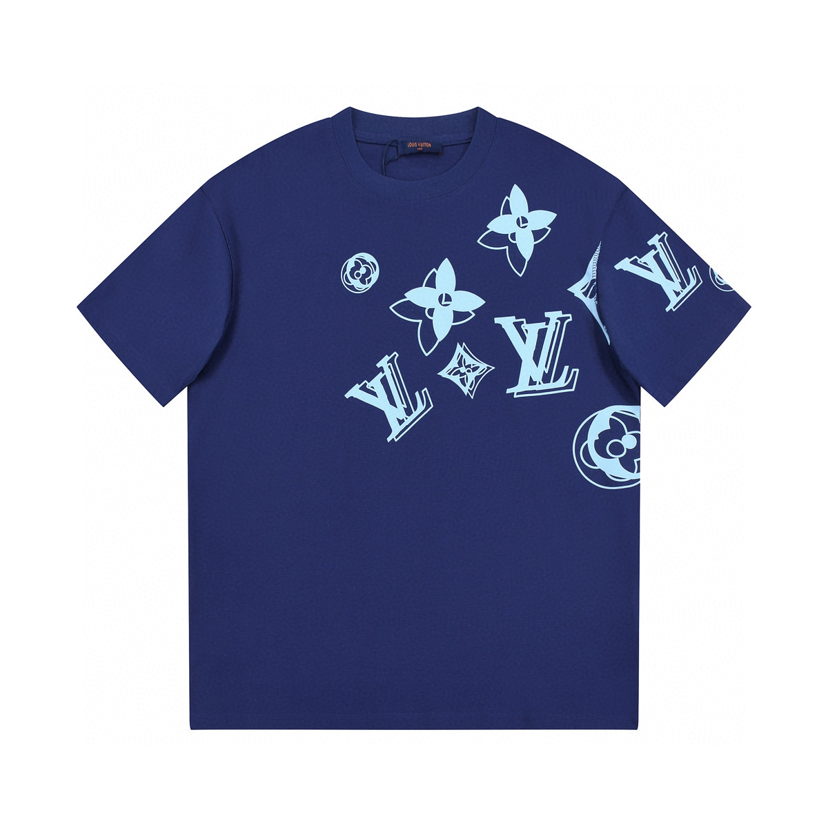 ÁO LOUIS VUITTON print cotton jersey T-shirt