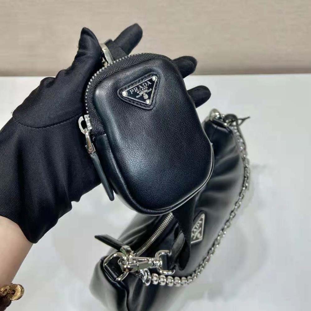 TÚI Prada Women Padded Nappa-Leather Prada Re-Edition 2005 Shoulder Bag-Black