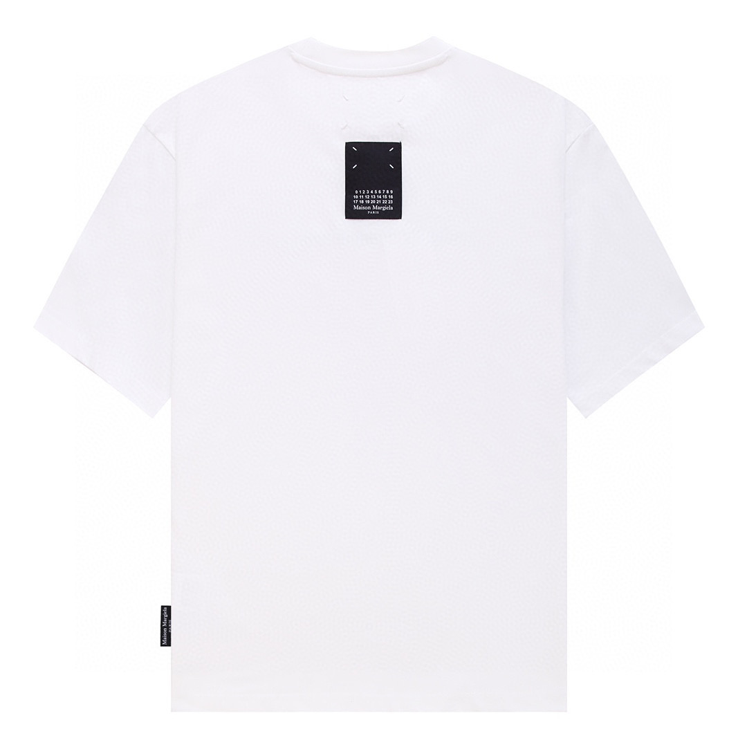 ÁO Maison Margiela print cotton jersey T-shirt