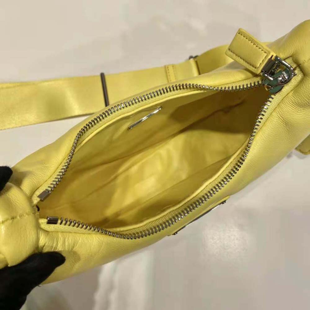 TÚI Prada Women Padded Nappa-Leather Prada Re-Edition 2005 Shoulder Bag-Yellow