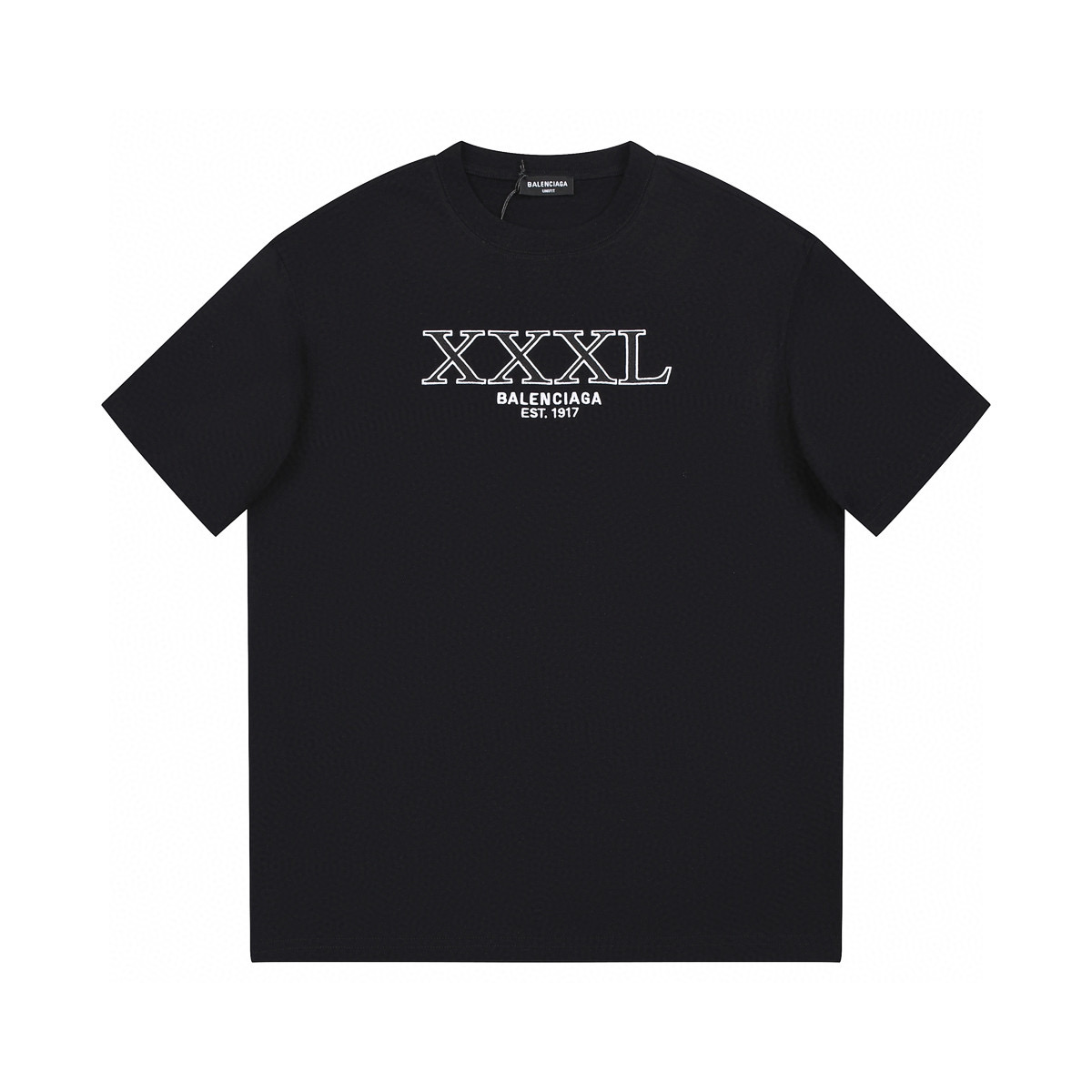ÁO BALENCIAGA XXXL EST 1917 T SHIRT BLACK