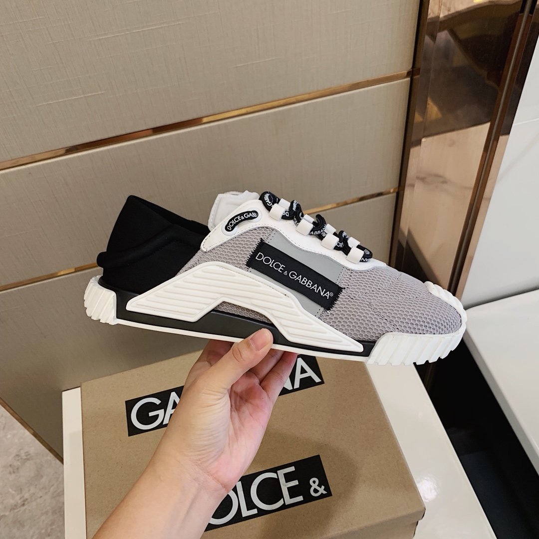 GIÀY DOLCE & GABBANA GREY SNEAKERS