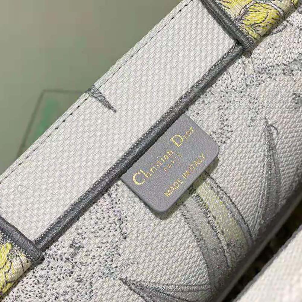 TÚI Christian Dior White Multicolor Rêve D’Infini Embroidery