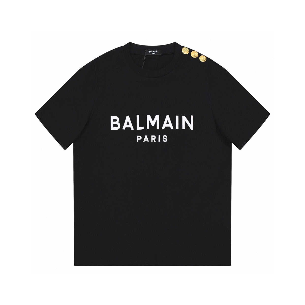ÁO BALMAIN T SHIRT BLACK