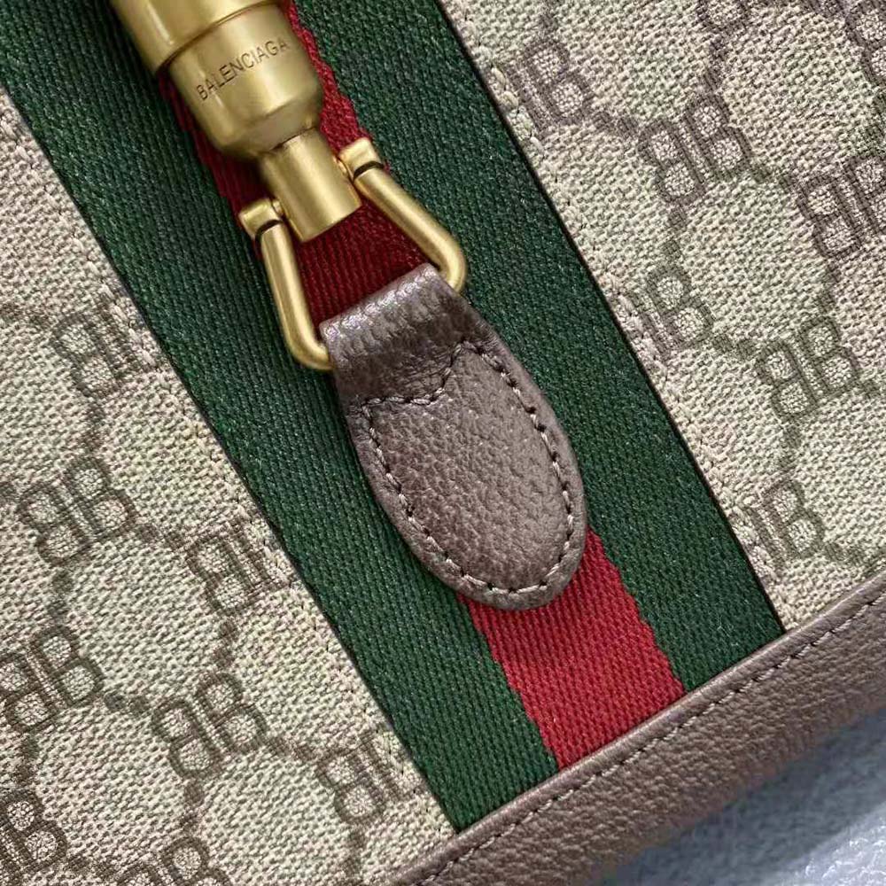 TÚI Balenciaga Women Hacker Medium Hobo Bag in Coated Canvas in Beige