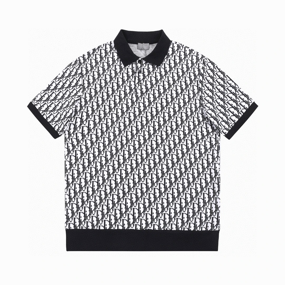 ÁO CHRISTIAN DIOR OBLIQUE T SHIRT BLACK