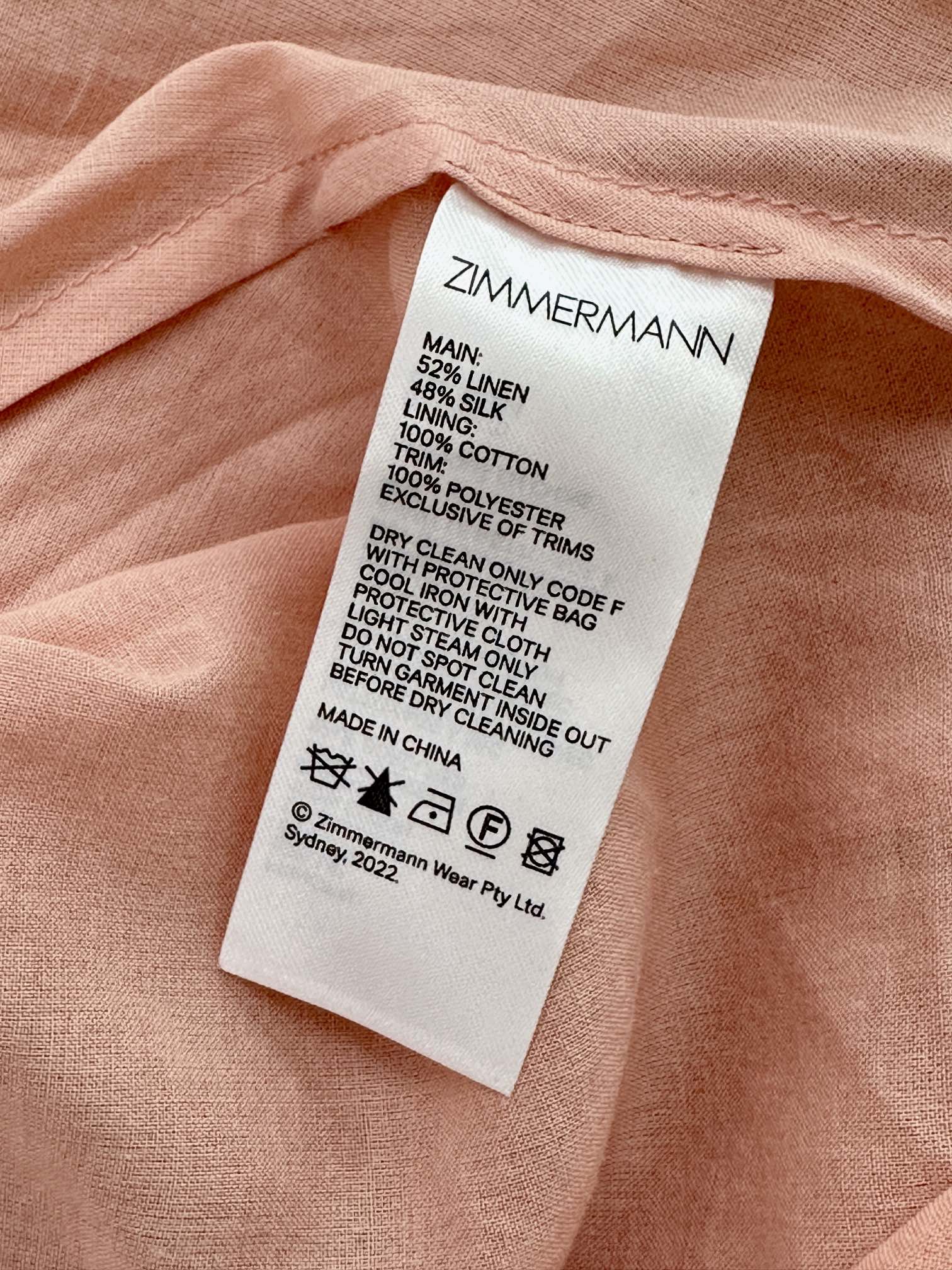 VÁY ZIMMERMANN Flower Vintage Dress