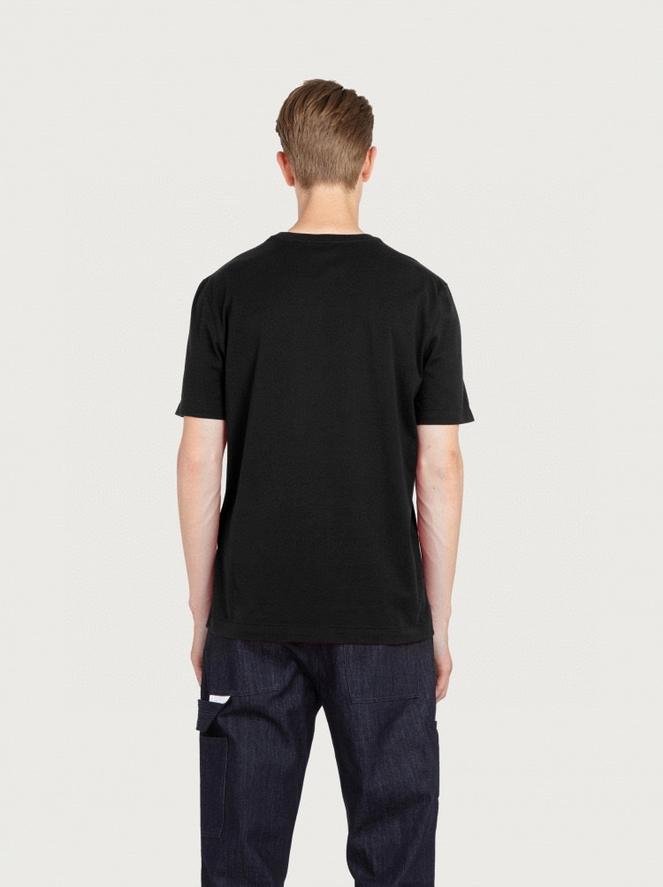 ÁO SALVATORE FERRAGAMO T SHIRT BLACK
