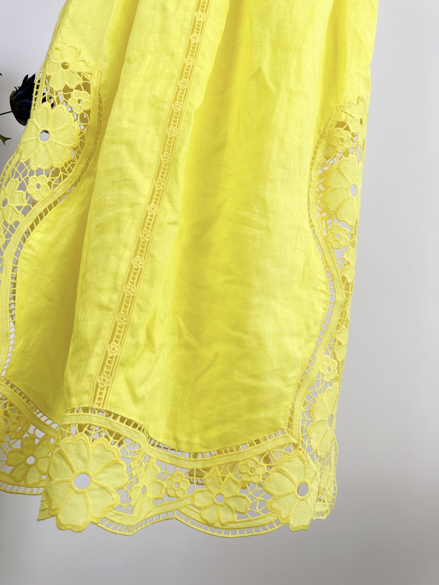 VÁY ZIMMERMANN Lace Fabric Flower Vintage Dress