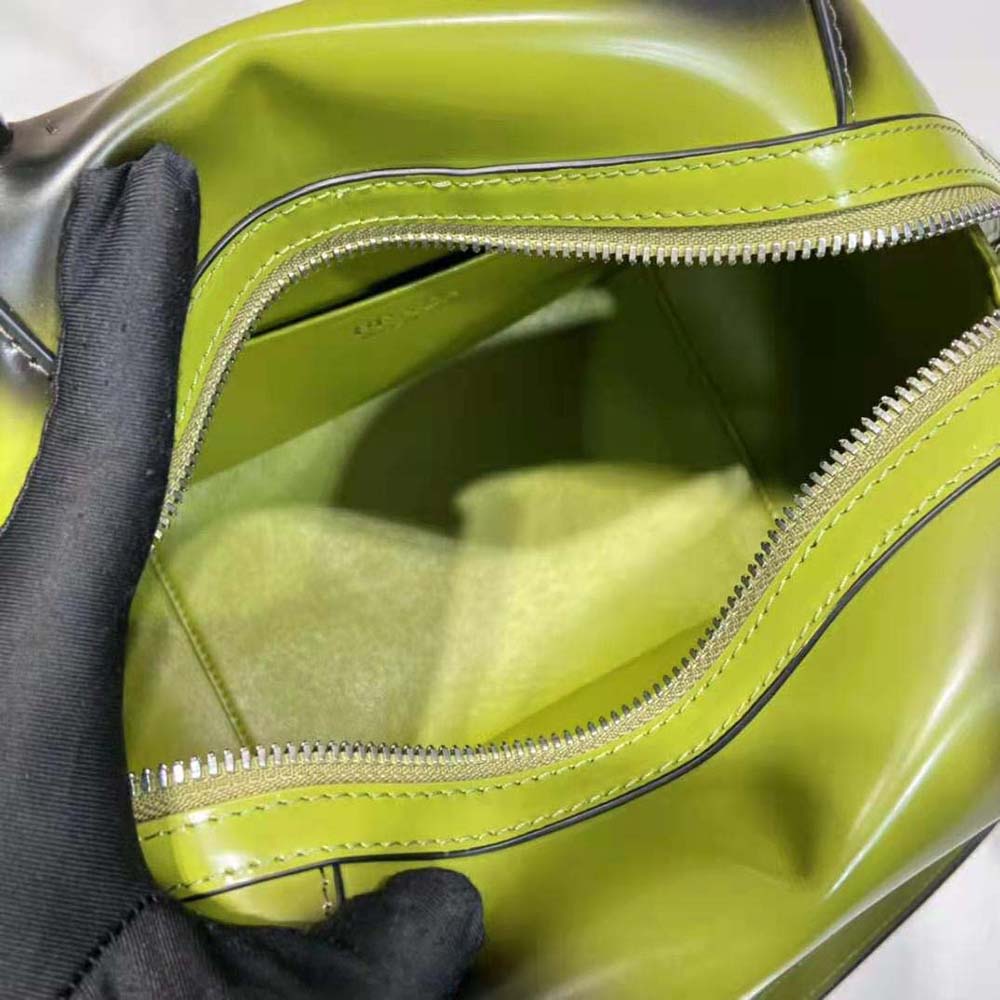 TÚI Prada Small Brushed Leather Prada Supernova Handbag-Green