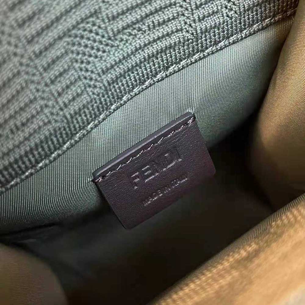 TÚI Fendi Mini Sunshine Shopper FF Fabric Mini-Bag