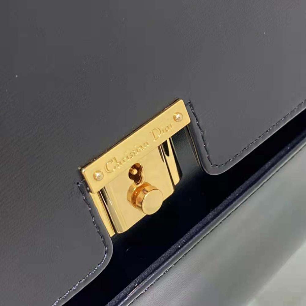 TÚI Dior Parisienne Bag Black Smooth Calfskin