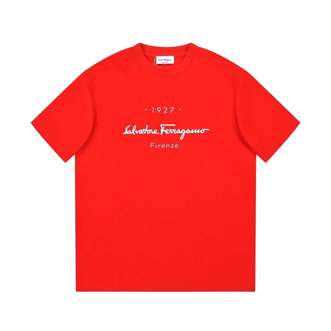 ÁO SALVATORE FERRAGAMO T SHIRT RED