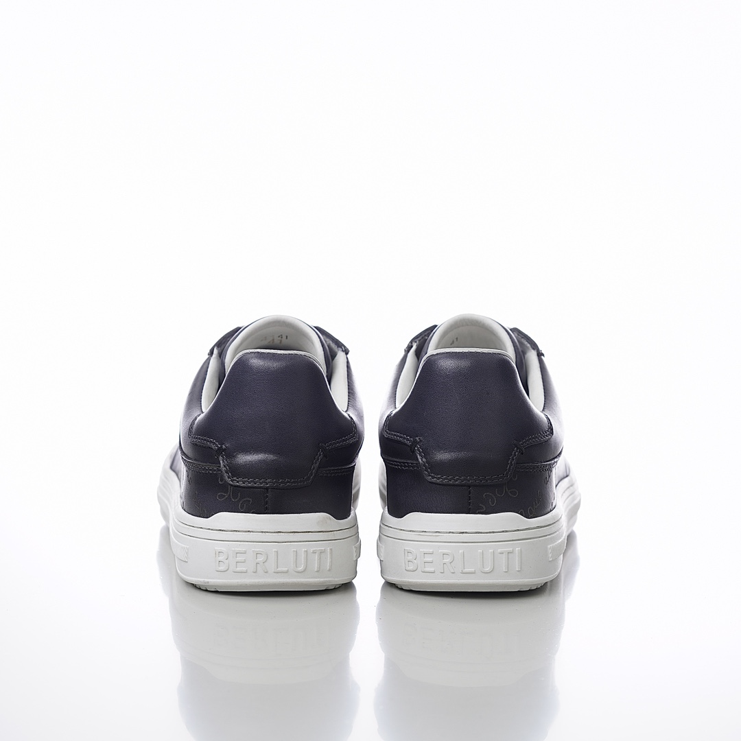 GIÀY BERLUTI PATINA LEATHER SNEAKER SHOES AAA