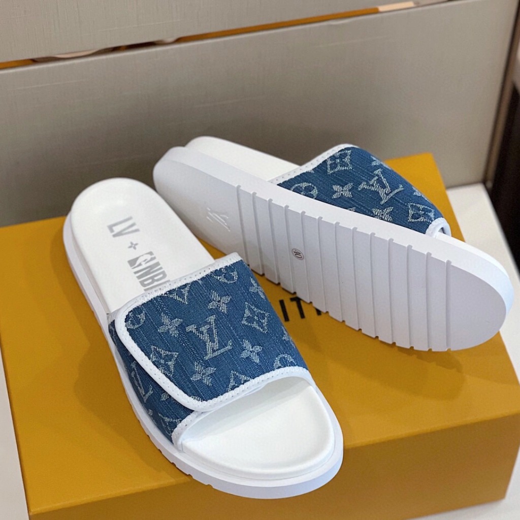 DÉP LOUIS VUITTON MONOGRAM NBA UNISEX SLIPPER