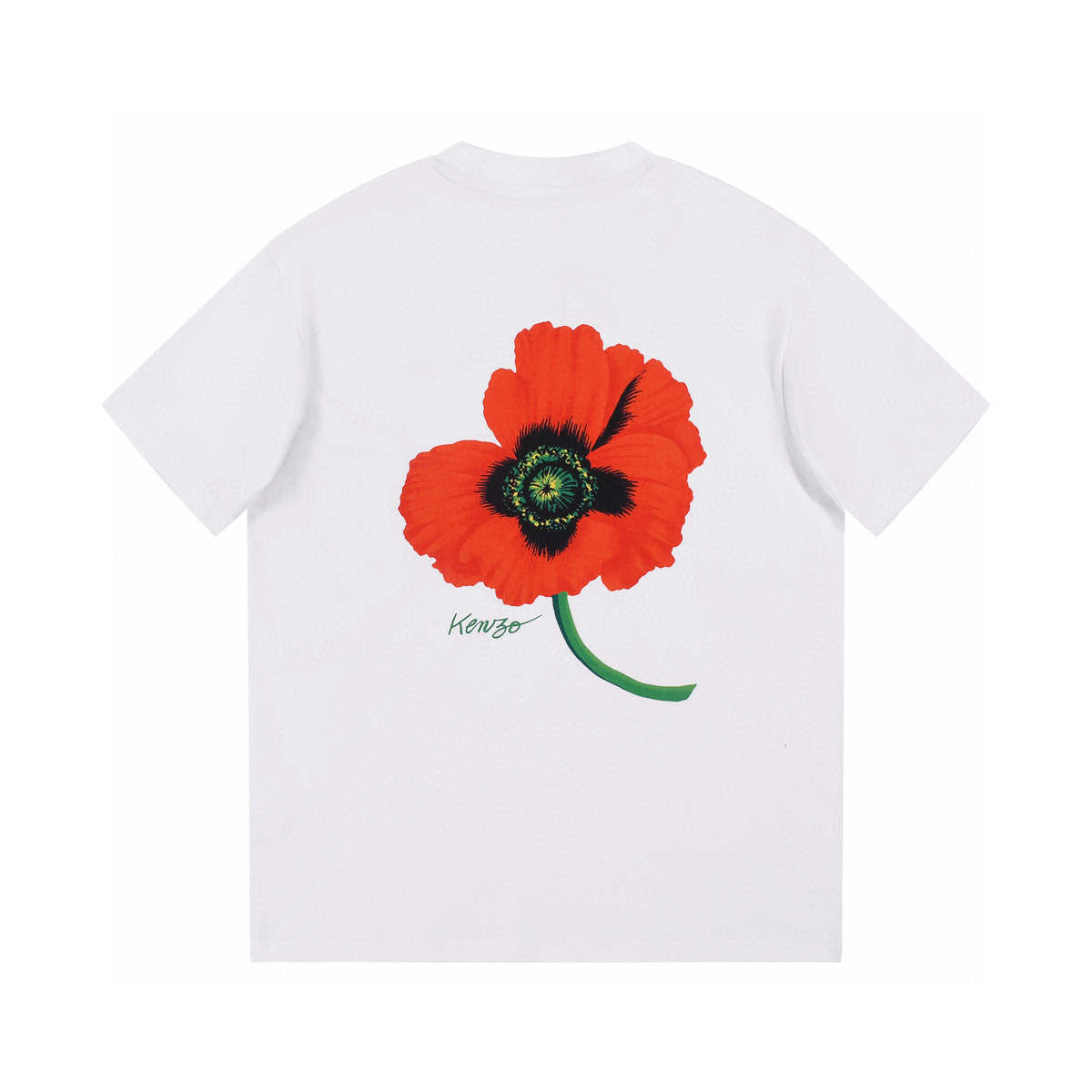 ÁO KENZO print cotton jersey T-shirt