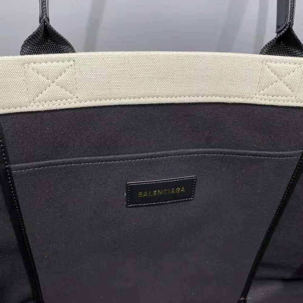 TÚI Balenciaga Hardware Small Tote Bag With Strap-Black
