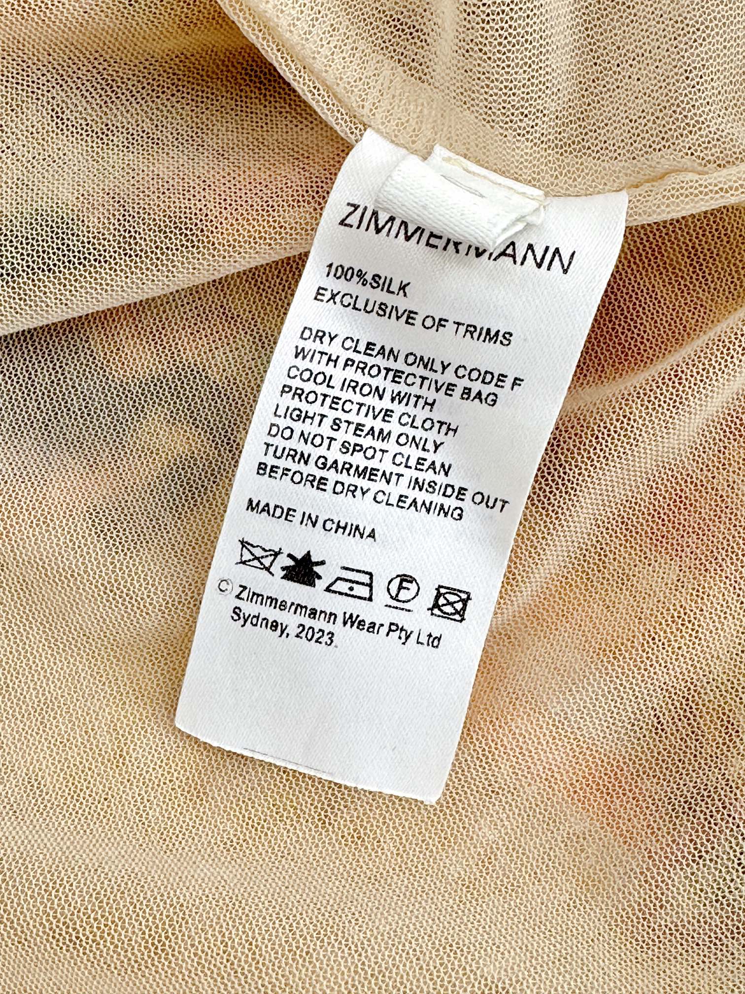 VÁY ZIMMERMANN Flower Vintage Dress