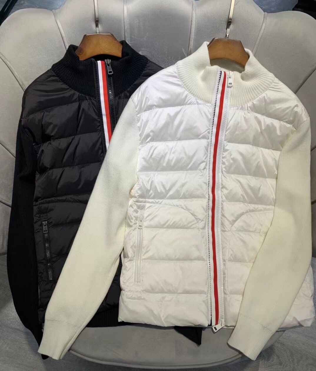 ÁO MONCLER WINTER LINEN WHITE JACKET