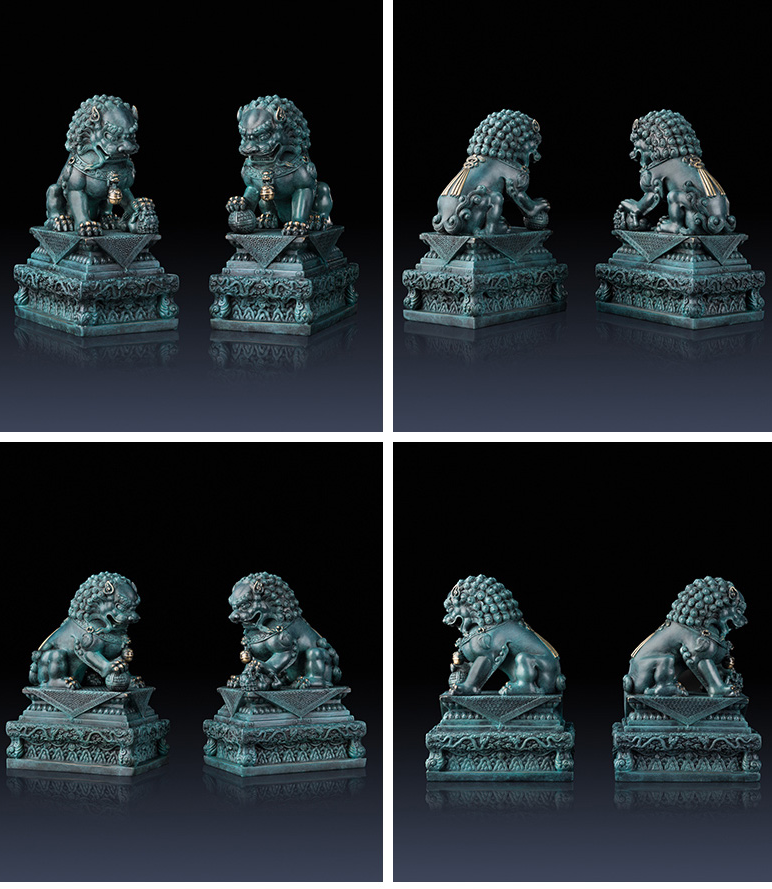 Cặp Vương Phủ Sư trấn yểm