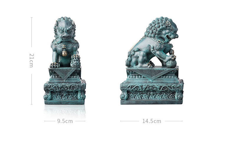 Cặp Vương Phủ Sư trấn yểm