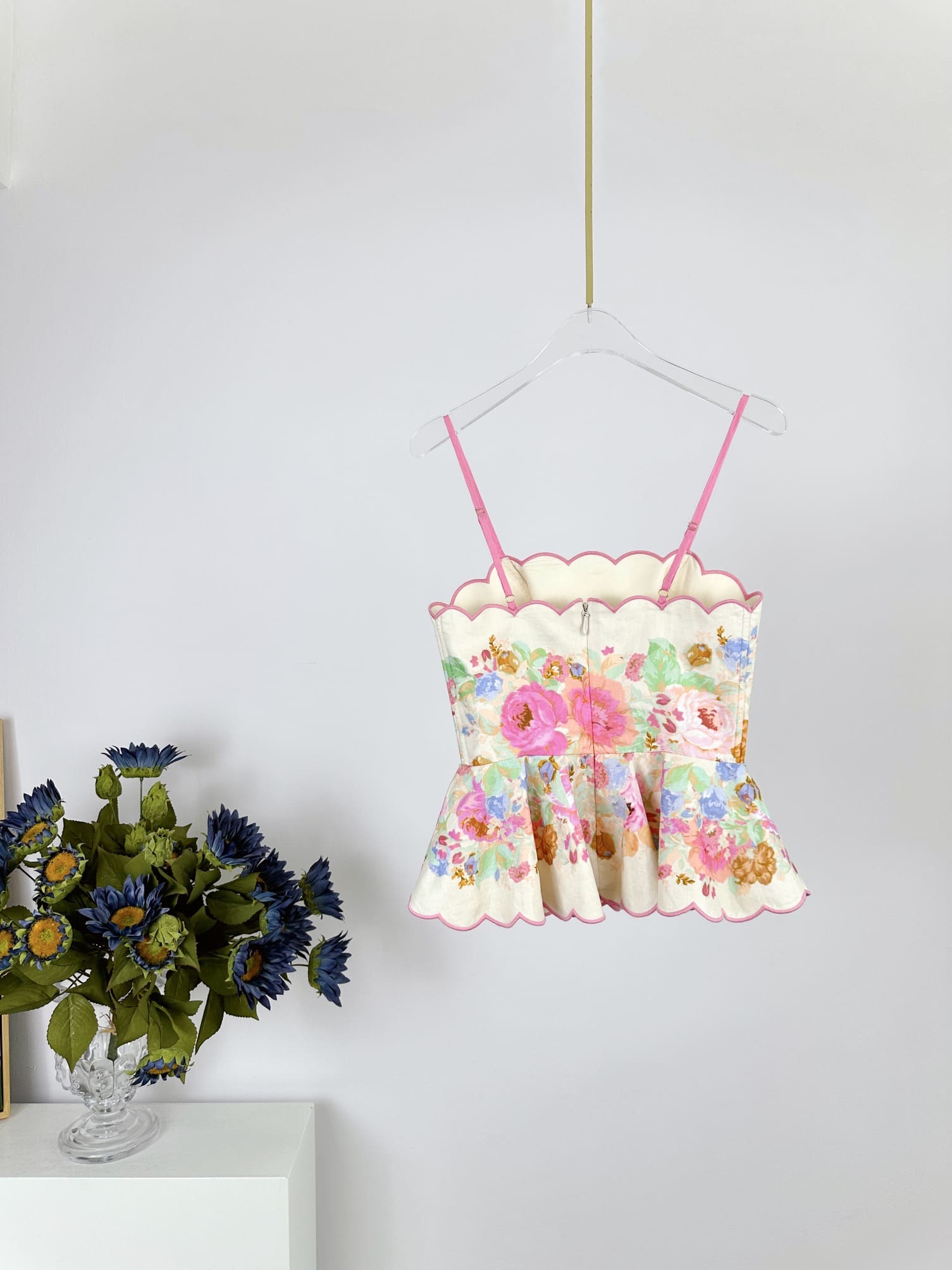 BỘ ZIMMERMANN Floral Vintage Dress Set