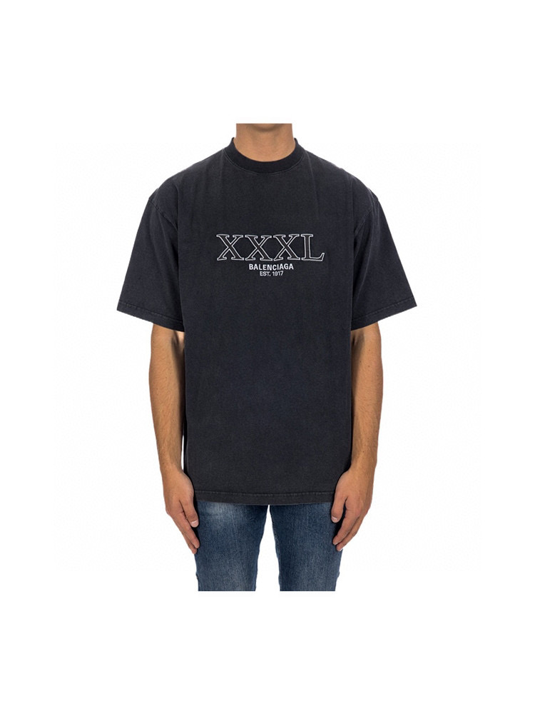 ÁO BALENCIAGA XXXL EST 1917 T SHIRT BLACK