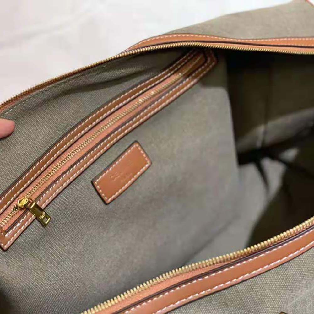 TÚI Celine Large Voyage Bag in Textile with Celine Print and Calfskin