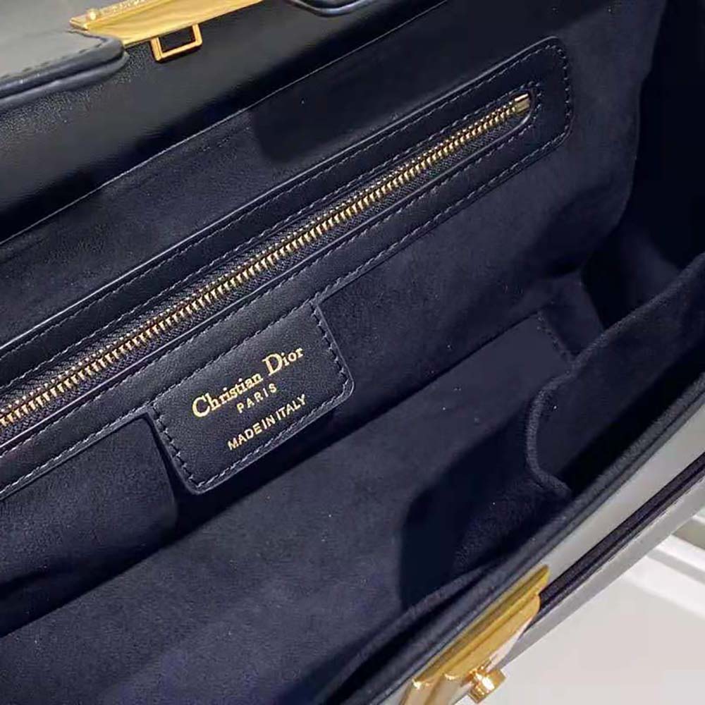 TÚI Dior Parisienne Bag Black Smooth Calfskin