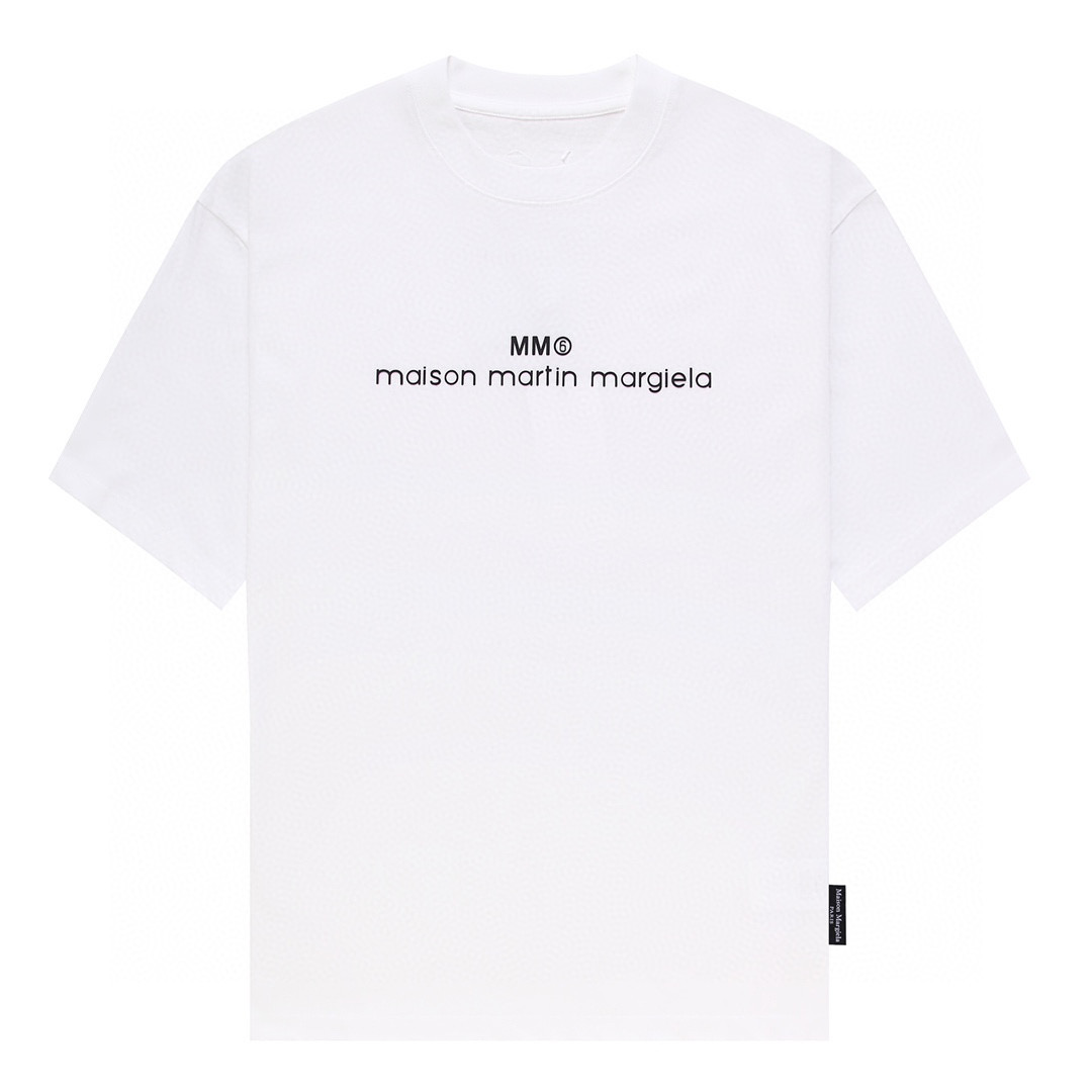 ÁO Maison Margiela print cotton jersey T-shirt