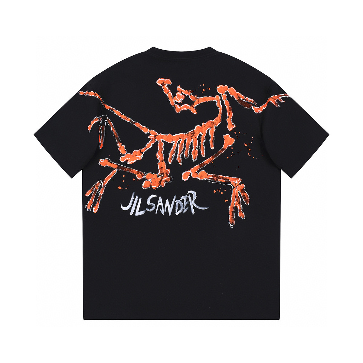 ÁO BALENCIAGA RABBIT print cotton jersey T-shirt