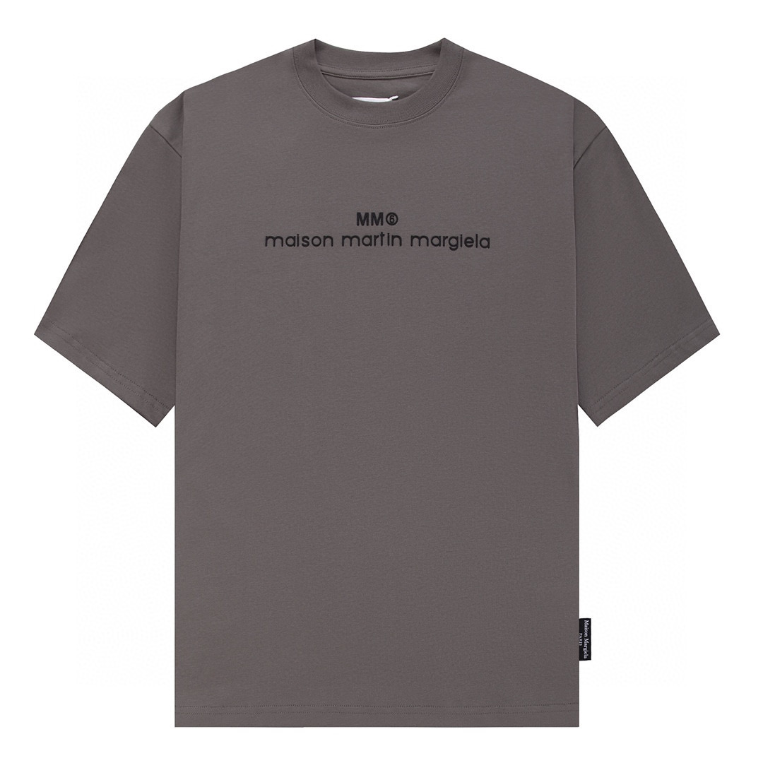 ÁO Maison Margiela print cotton jersey T-shirt