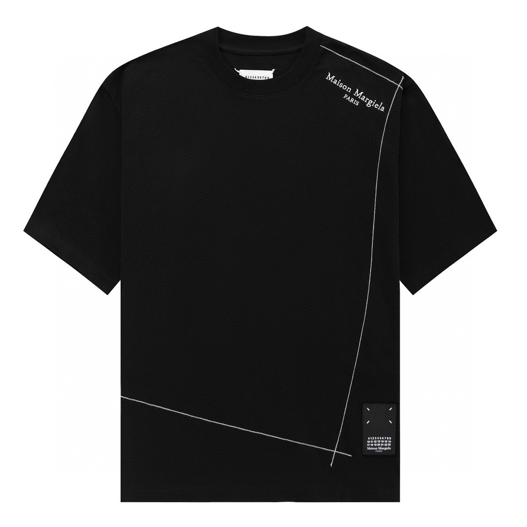 ÁO MAISON MARGIELA print cotton jersey T-shirt