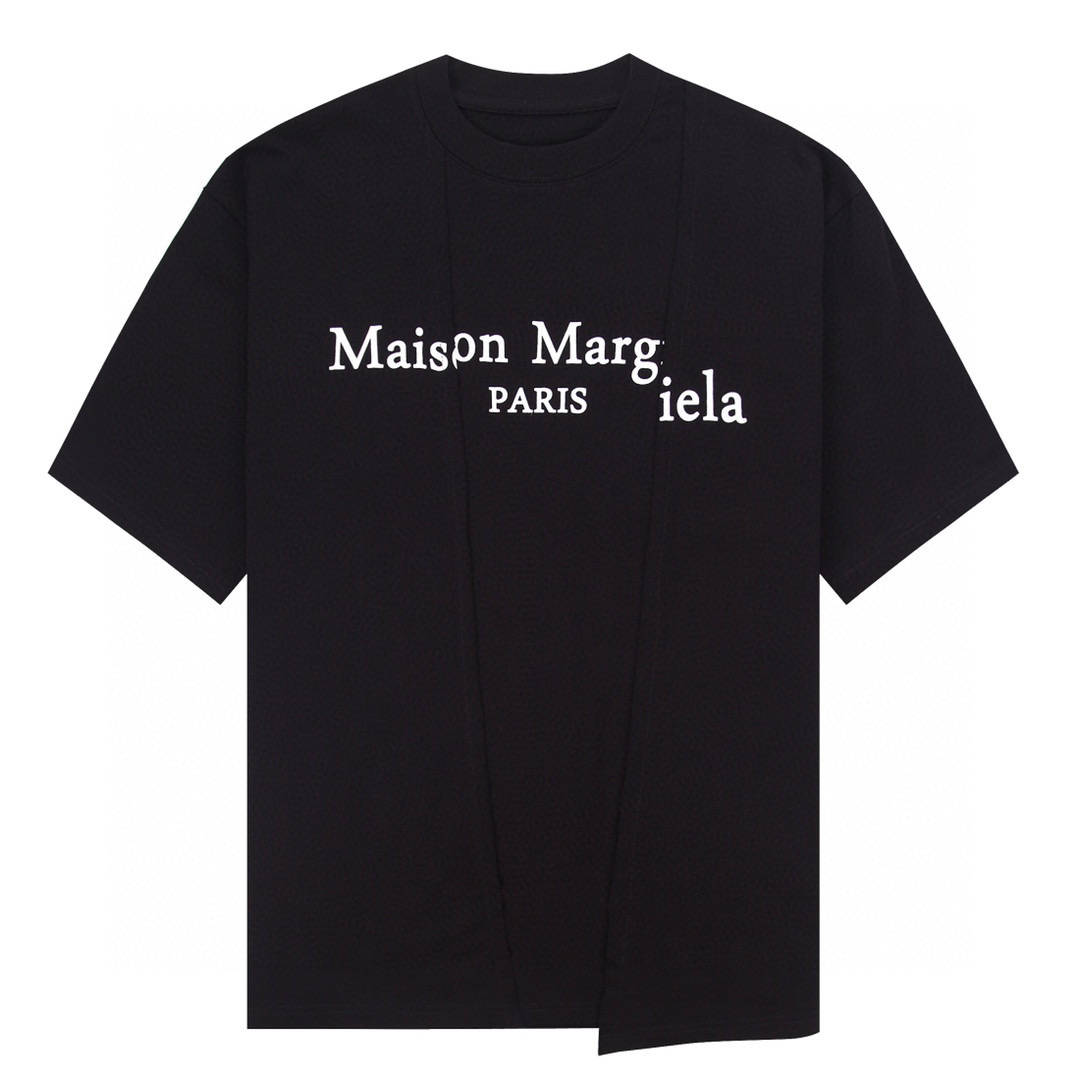 ÁO MAISON MARGIELA print cotton jersey T-shirt
