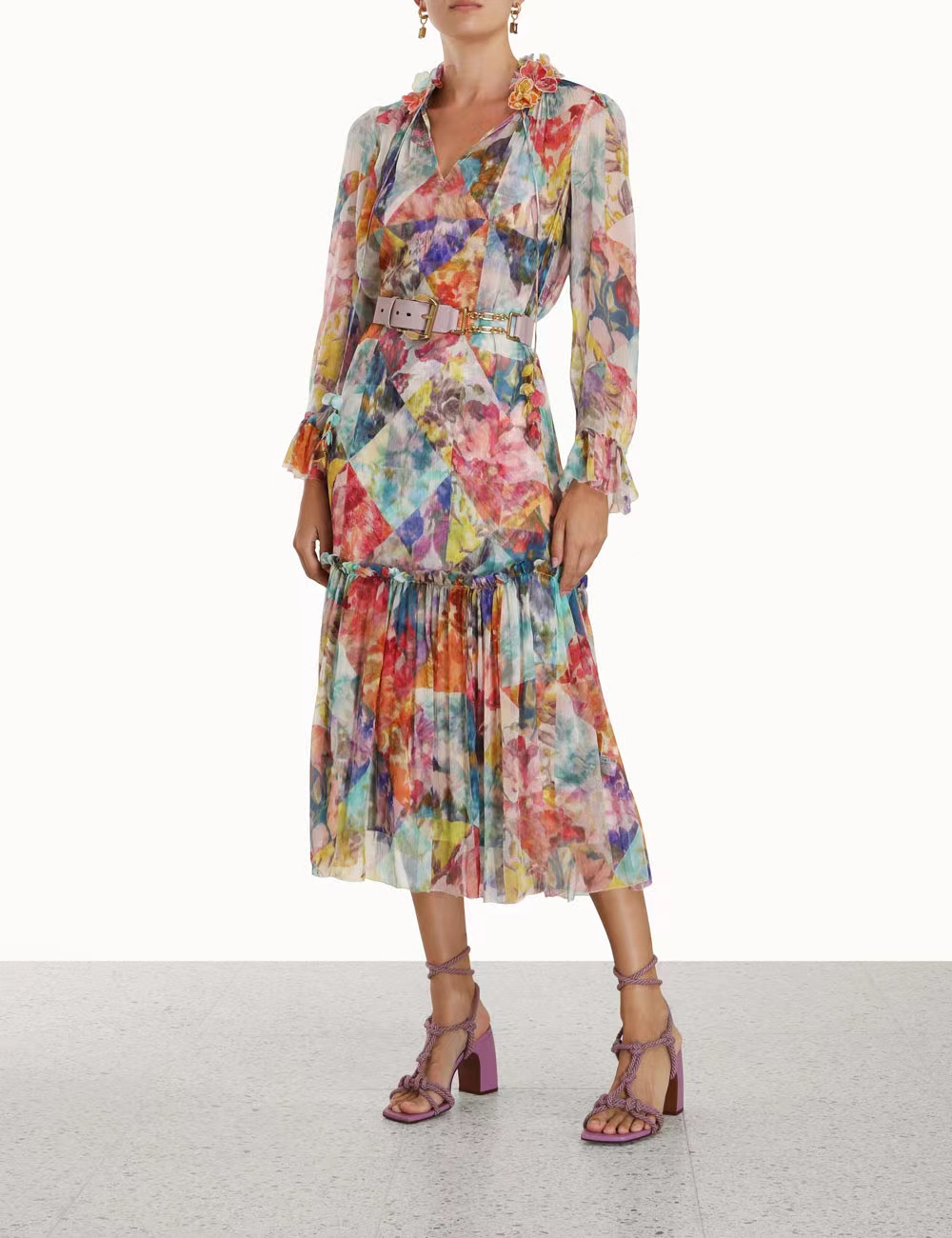 VÁY ZIMMERMANN Flower Vintage Dress