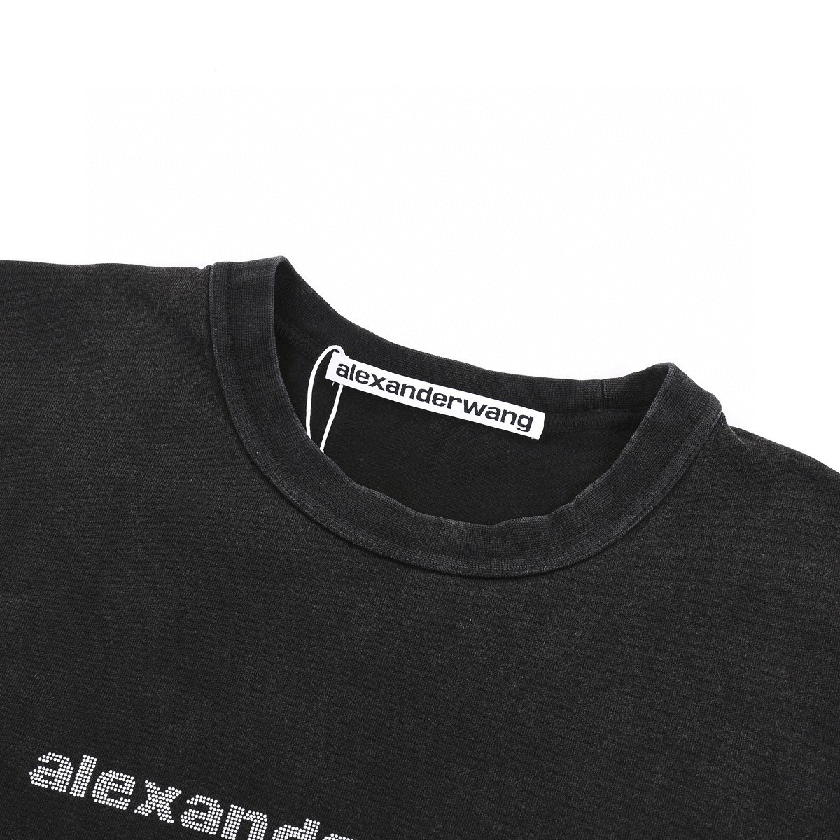 ÁO Alexander Wang T SHIRT BLACK