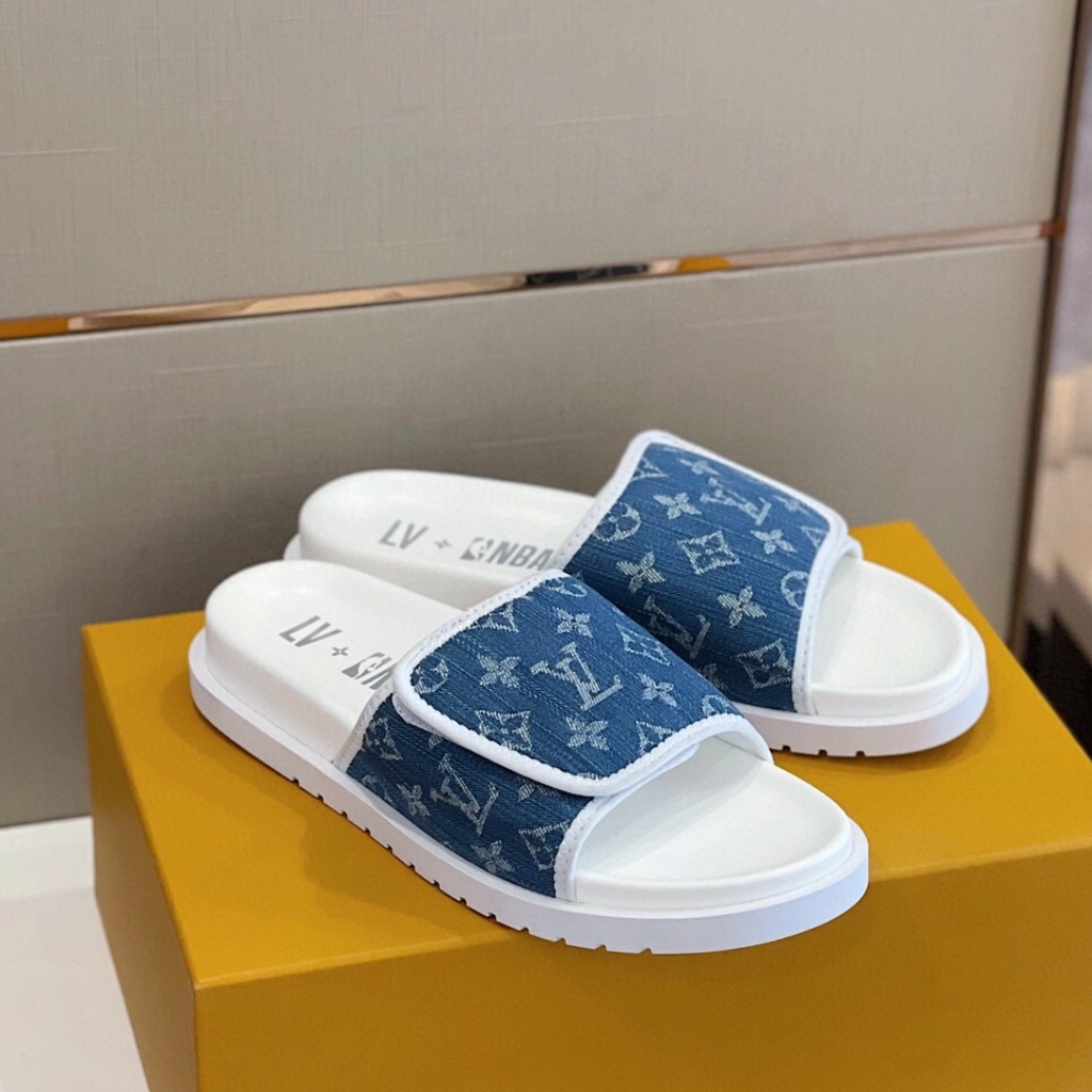 DÉP LOUIS VUITTON MONOGRAM NBA UNISEX SLIPPER