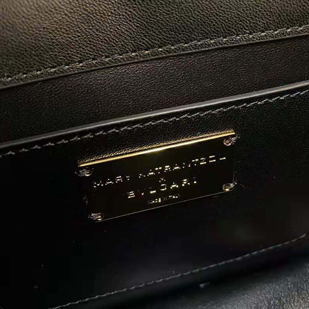 TÚI Bvlgari Women Mary Katrantzou X Bvlgari Top Handle-Black