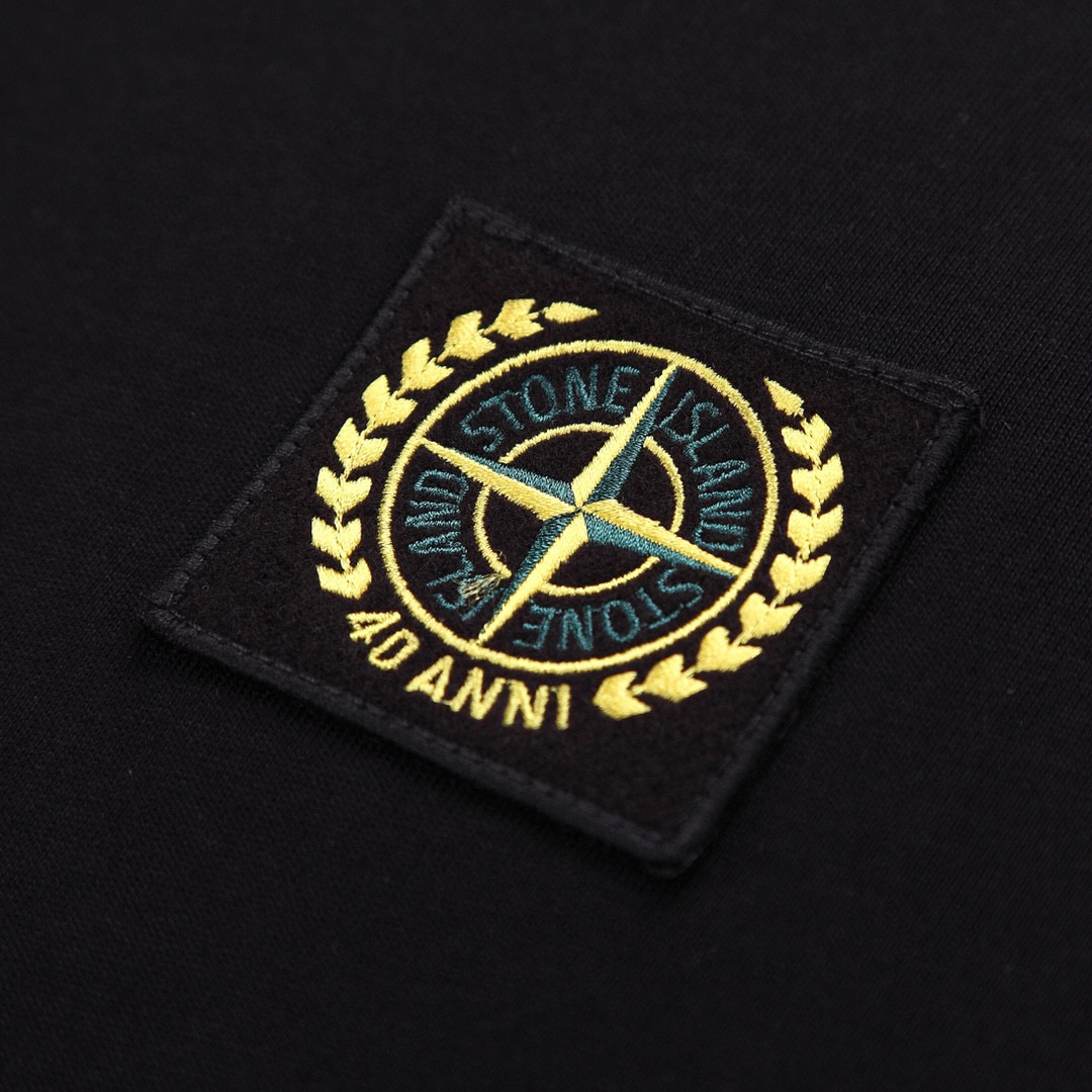 ÁO STONE ISLAND print cotton jersey T-shirt