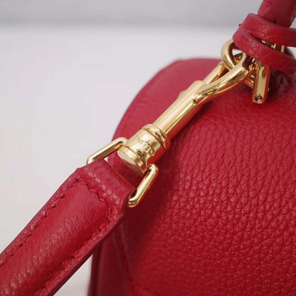 TÚI Celine Women Small 16 Bag in Grained Calfskin-Red
