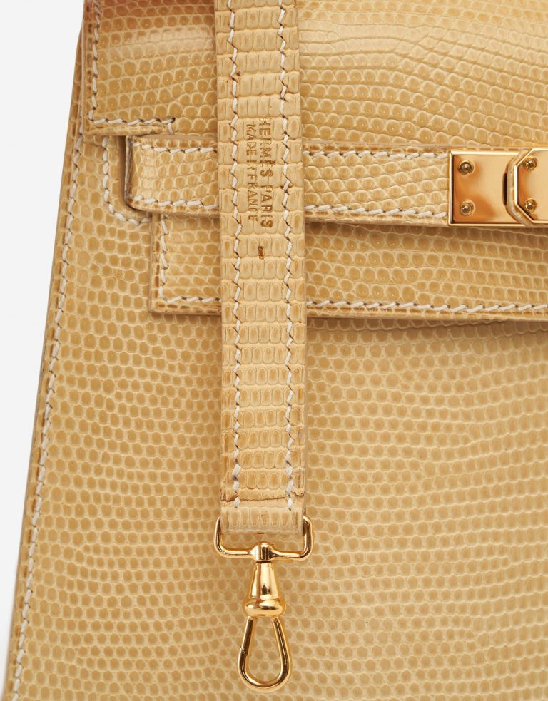 TÚI Hermès Kelly 20 Niloticus Lizard Parchemin Gold Buckle khóa vàng
