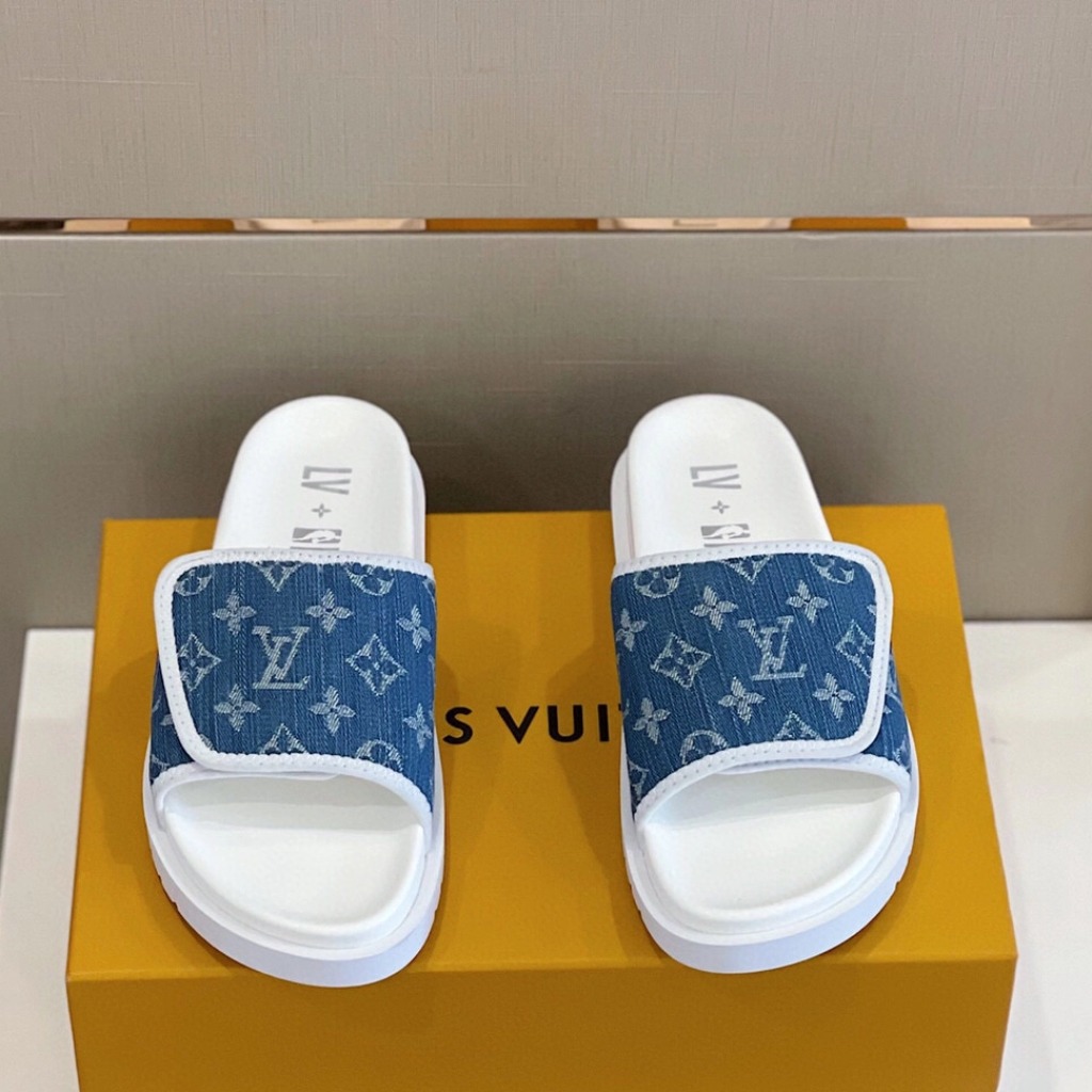 DÉP LOUIS VUITTON MONOGRAM NBA UNISEX SLIPPER
