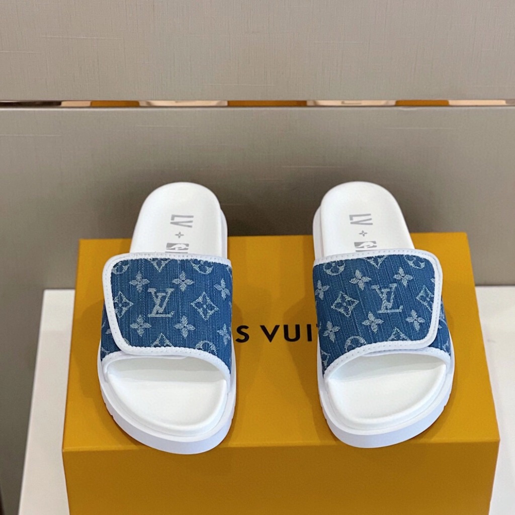 DÉP LOUIS VUITTON MONOGRAM NBA UNISEX SLIPPER