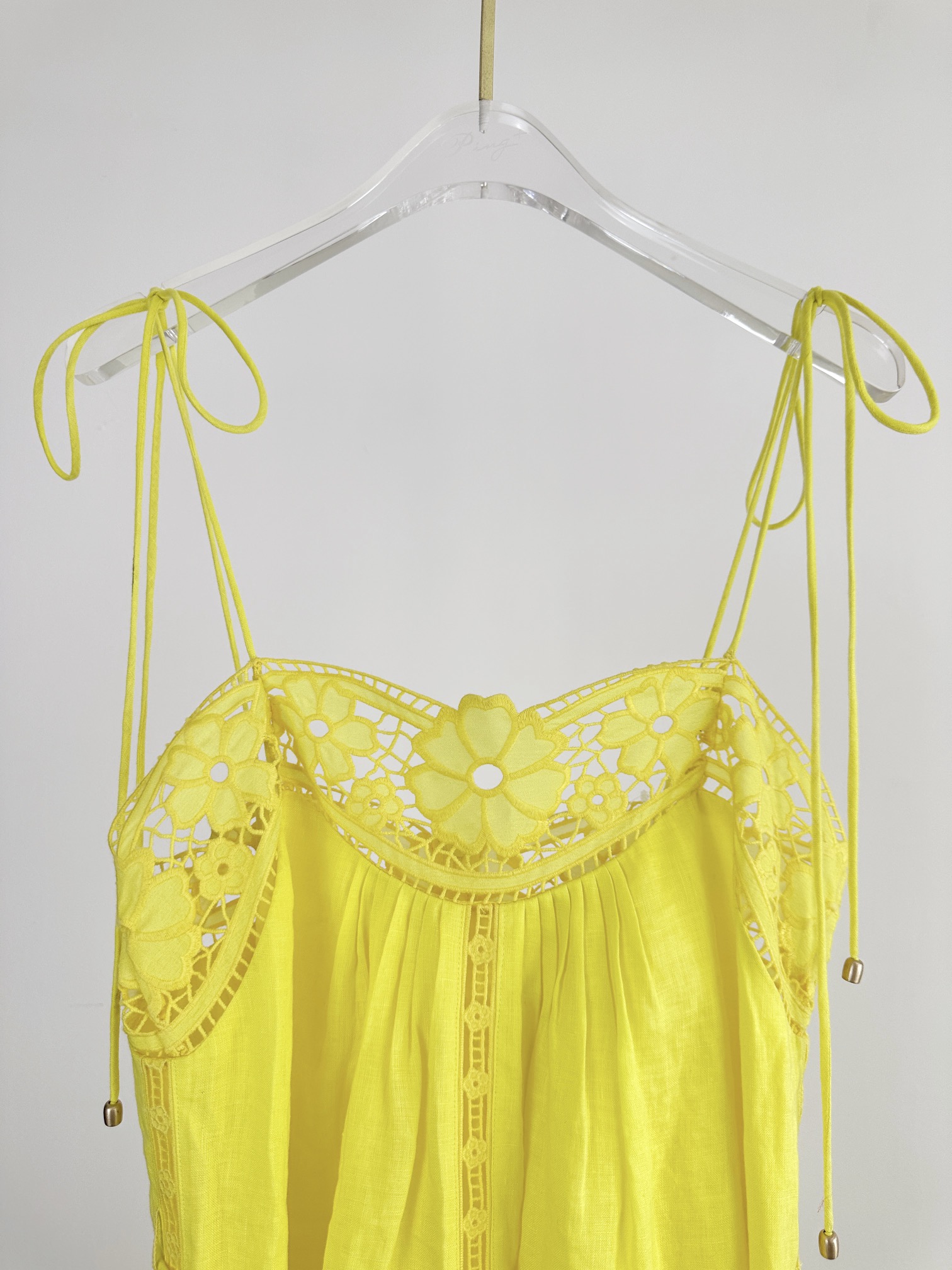 VÁY ZIMMERMANN Lace Fabric Flower Vintage Dress