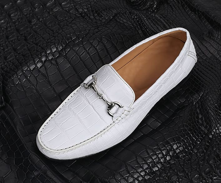 Giày lười nam da cá sấu Alligator có 4 màu