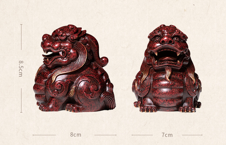 Tỳ hưu đồng đỏ tài lộc