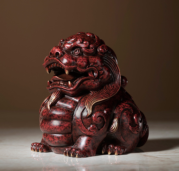 Tỳ hưu đồng đỏ tài lộc