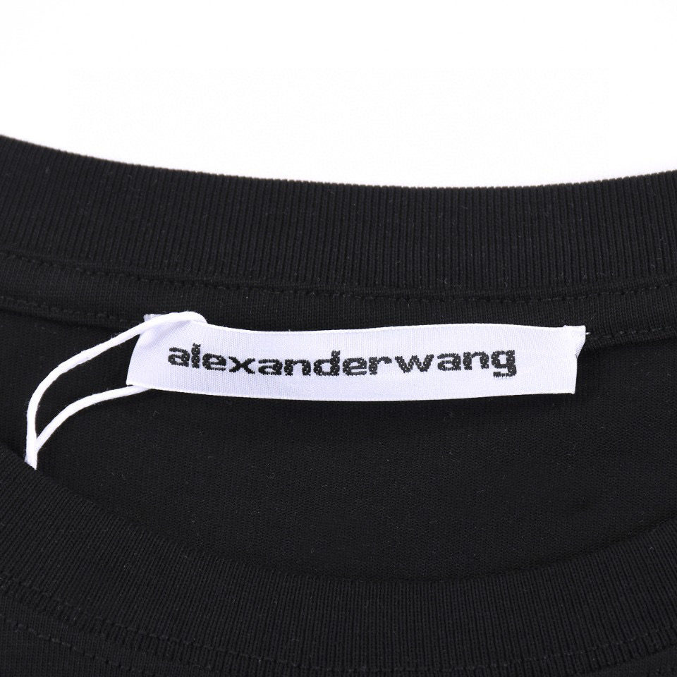 ÁO ALEXANDER WANG T SHIRT BLACK