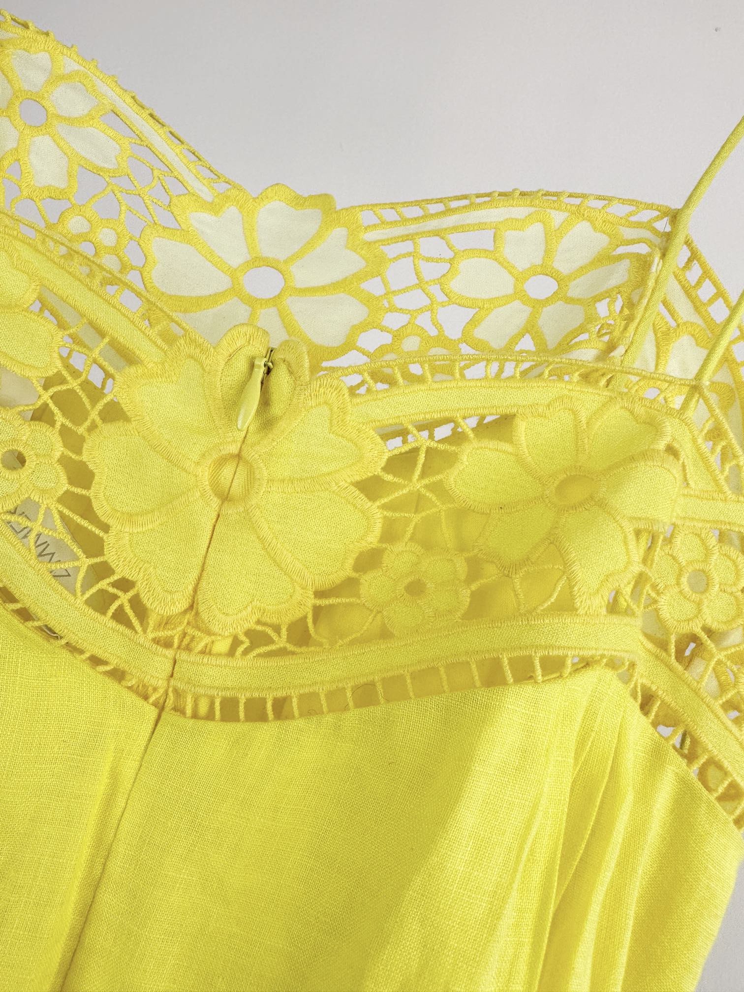 VÁY ZIMMERMANN Lace Fabric Flower Vintage Dress